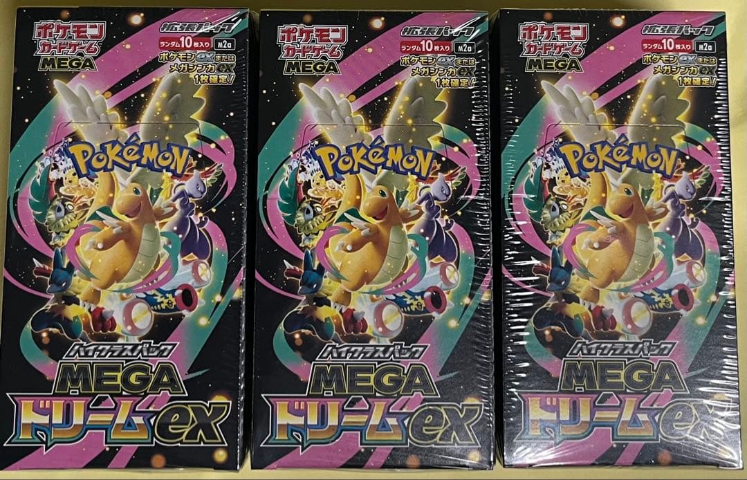 ケカ MEGAドリームex シュリンク付 6BOX - メルカリ