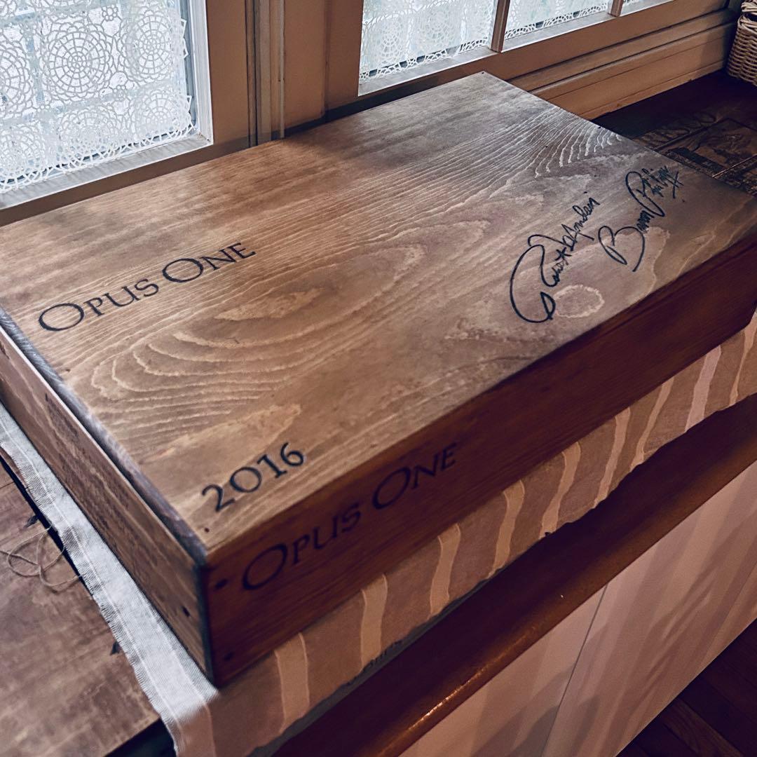 ワイン木箱リメイク品 オーパスワン - メルカリ