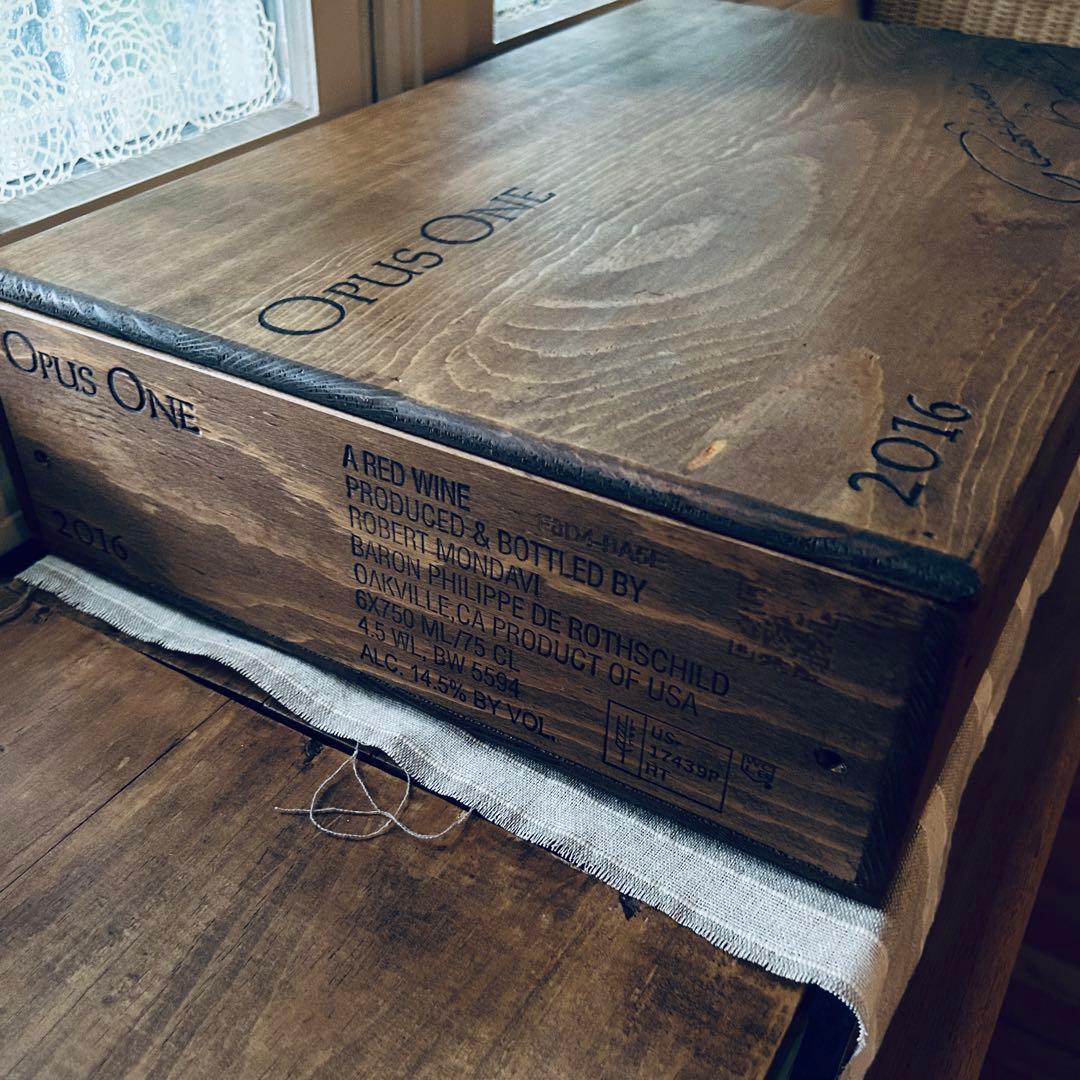 ワイン木箱リメイク品 オーパスワン - メルカリ