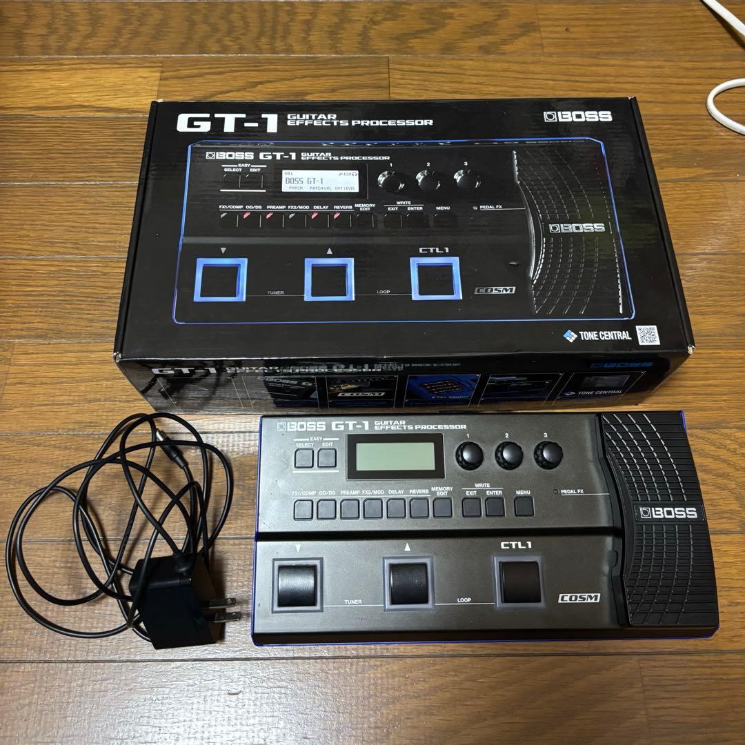 BOSS GT-1 箱&アダプター付き