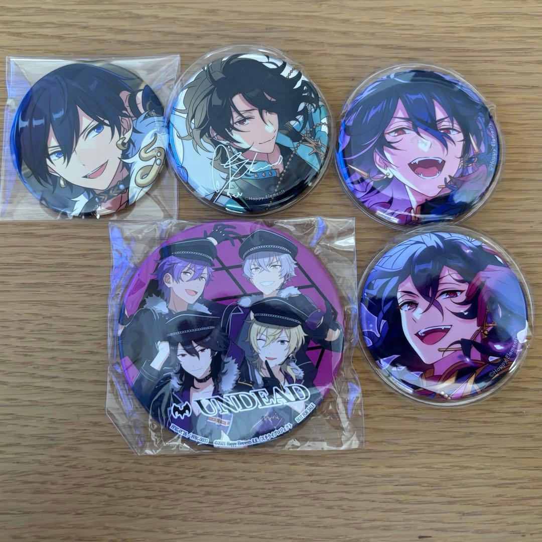 あんスタ 缶バッジ 朔間零 UNDEAD 5つセット - メルカリ