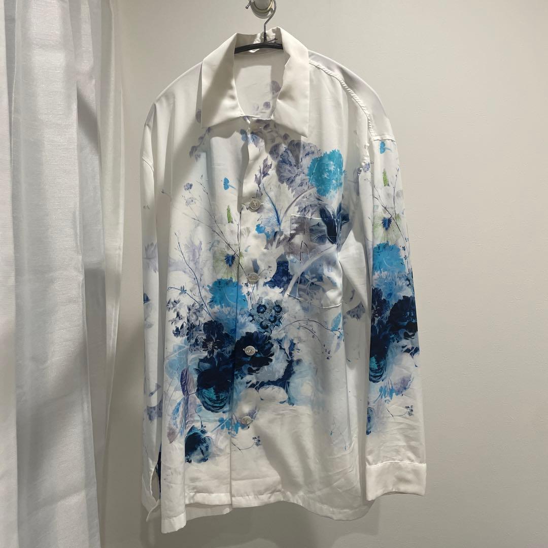 [即購入可]LAD MUSICIAN デシンフラワーパジャマシャツ 44