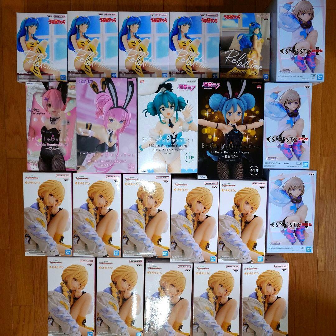 フィギュア まとめ売り 初音ミク アイドルマスター うる星やつら リゼロ