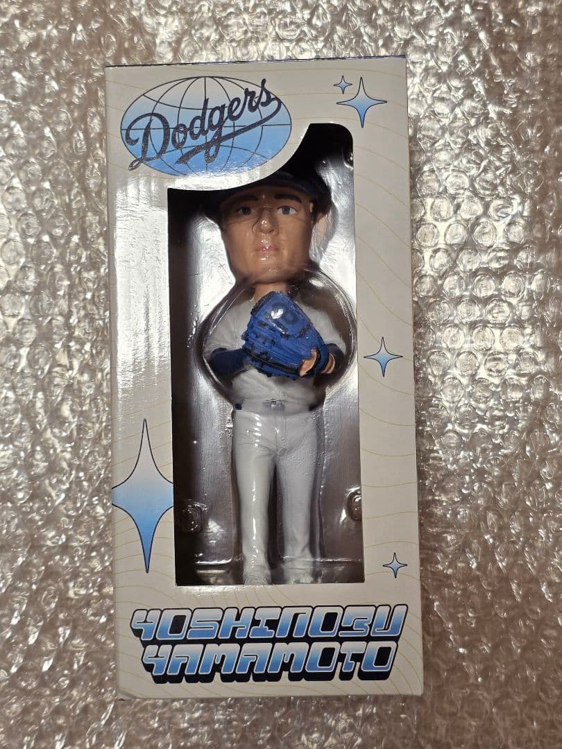 山本由伸 ボブルヘッド フィギュア - メルカリ