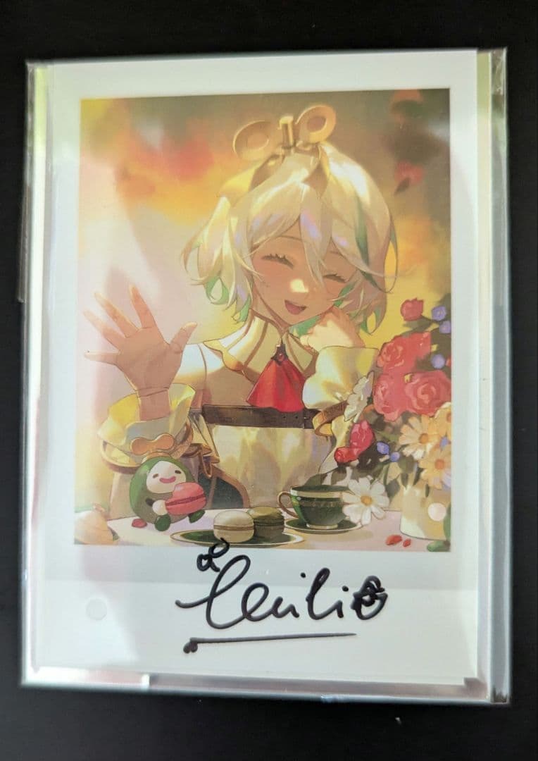 直筆サイン セシリア・イマーグリーン 誕生日記念2024 チェキ