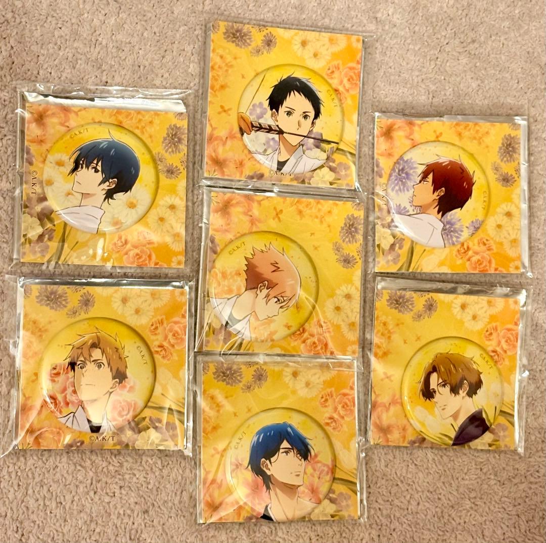 劇場版 ツルネ はじまりの一射 缶バッジコレクション コンプセット