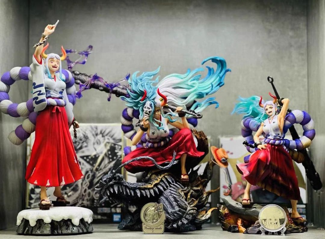 ONE PIECE ヤマト ガレージキット ガレキ スタチュー③ - メルカリ