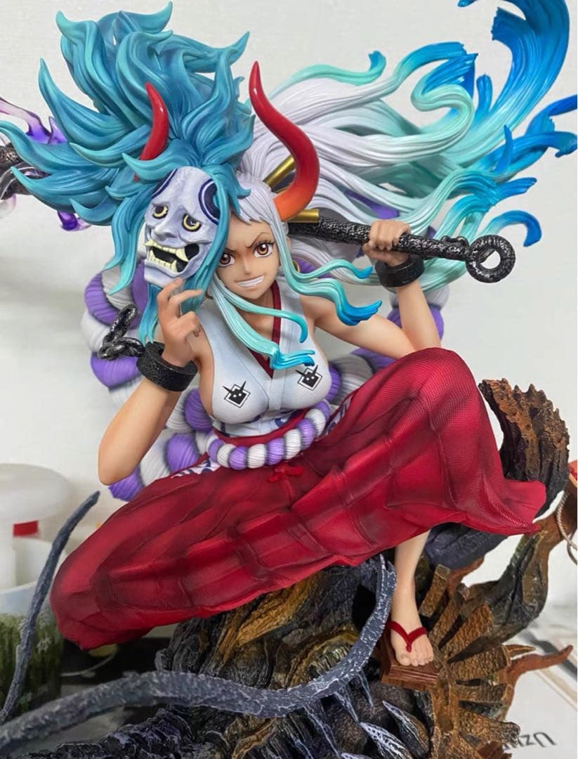 ONE PIECE ヤマト ガレージキット ガレキ スタチュー③ - メルカリ