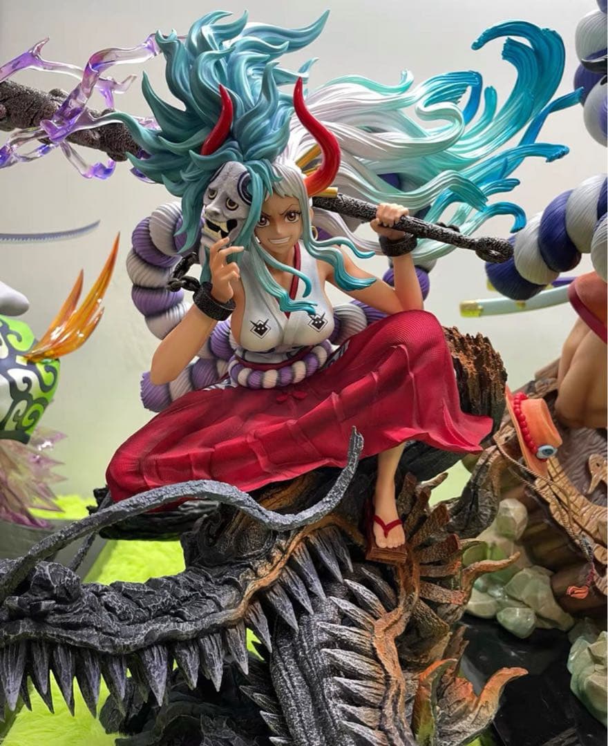 ONE PIECE ヤマト ガレージキット ガレキ スタチュー③ - メルカリ