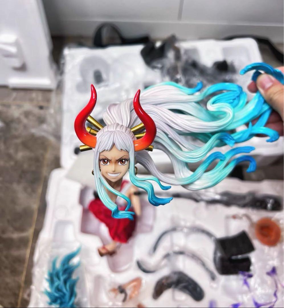 ONE PIECE ヤマト ガレージキット ガレキ スタチュー③ - メルカリ