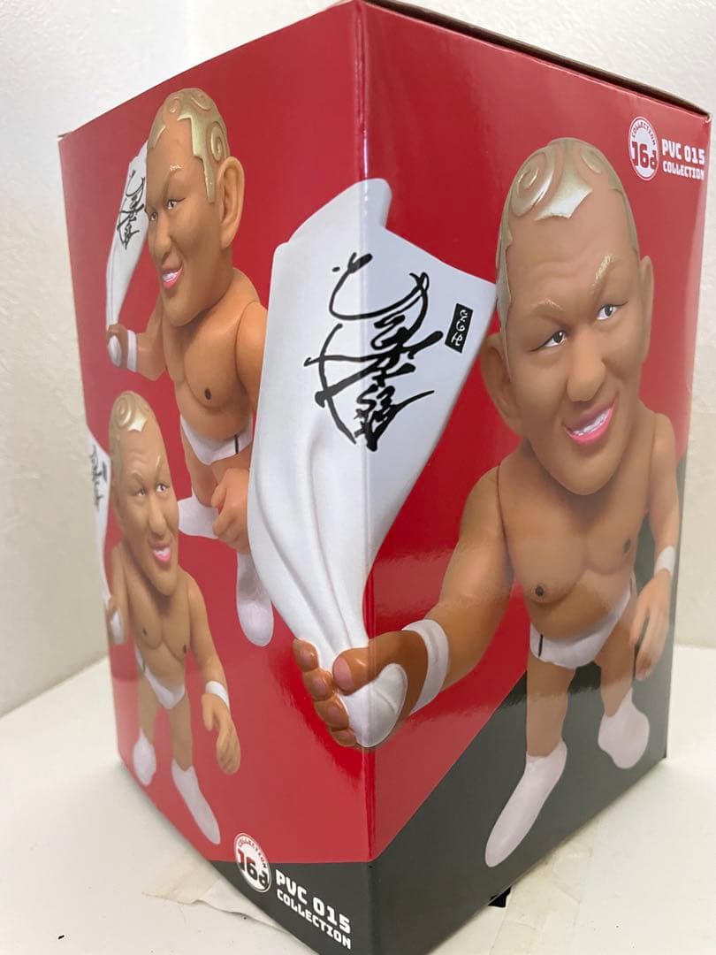 鈴木みのる フィギュア PVC 015 白コスチュームVer. サイン入り - メルカリ