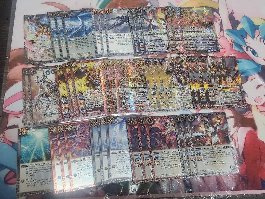 バトルスピリッツ　デッキ　アマテラス 武竜 機巧　1部シークレット入り