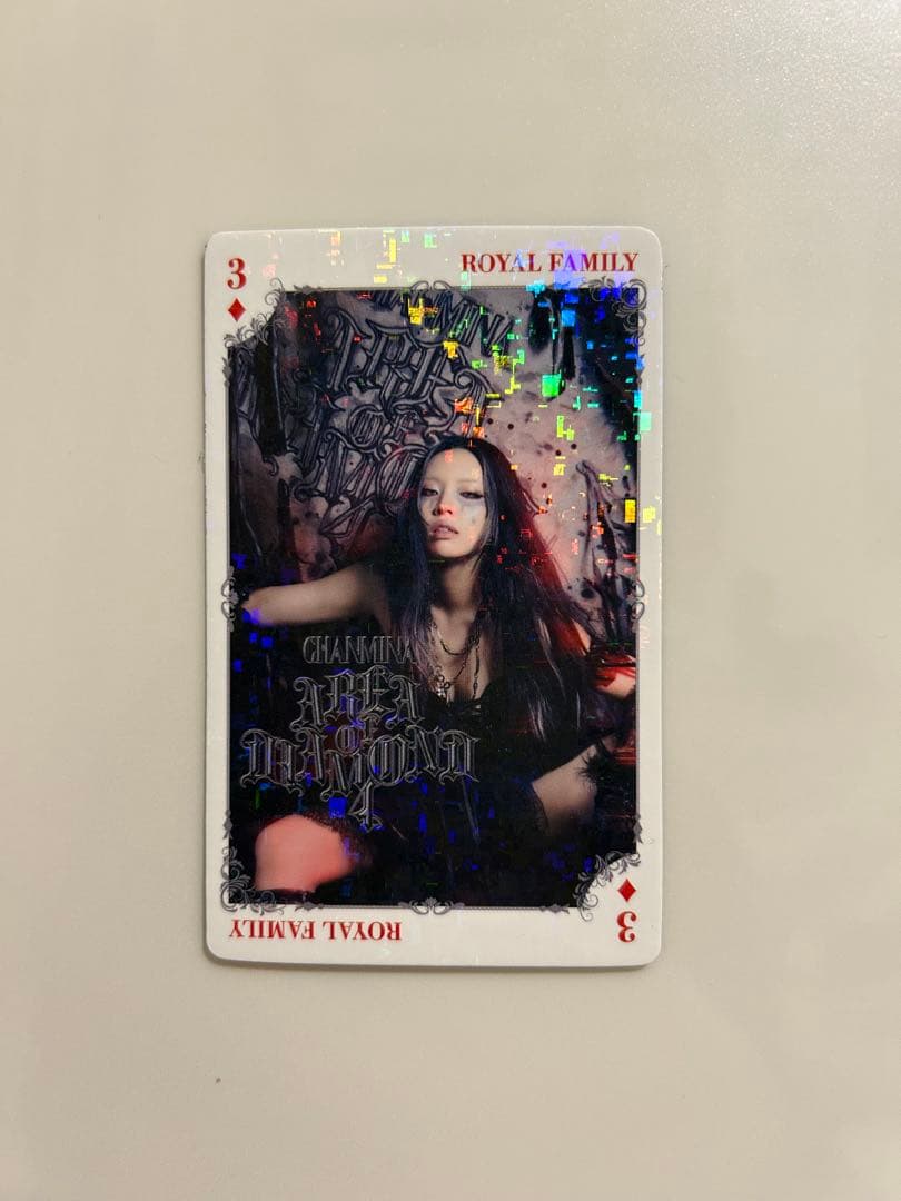 ちゃんみな【ホログラムver】トレカ AREA of DIAMOND 4 - メルカリ