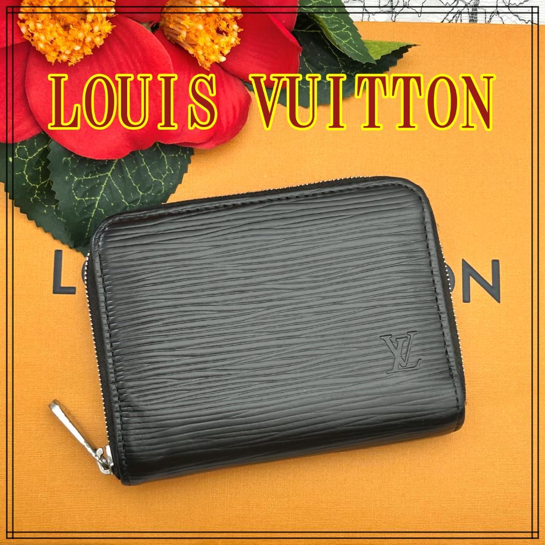 ★美品★　ルイヴィトン　エピ　ブラック　ジッピーパース　ミニ財布
