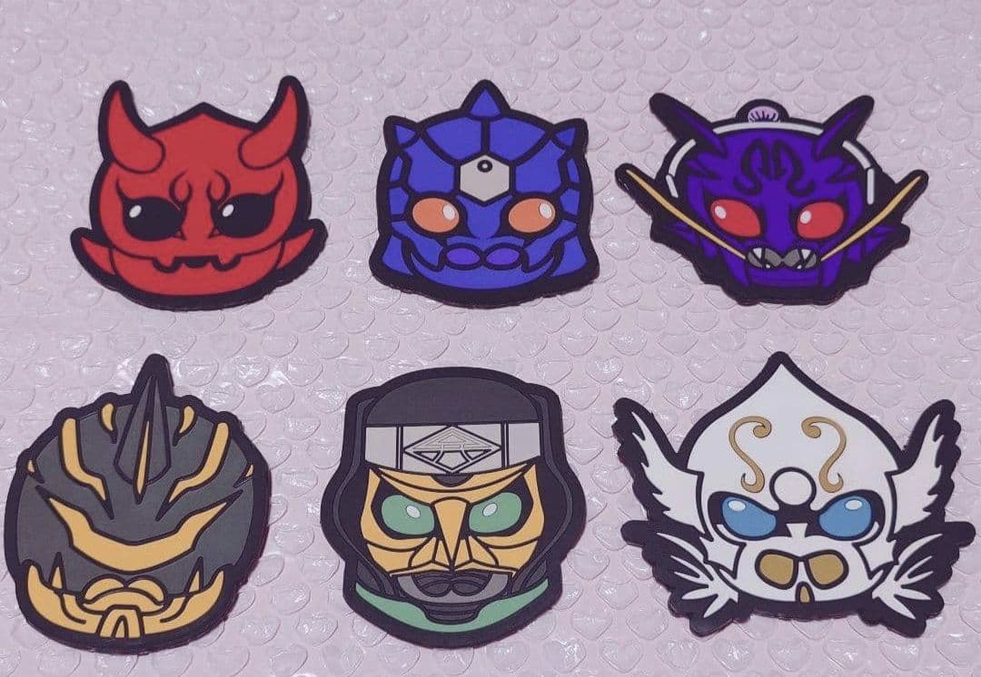 仮面ライダー電王 ラバーコースター モモタロス リュウタロス ウラタロス ジーク