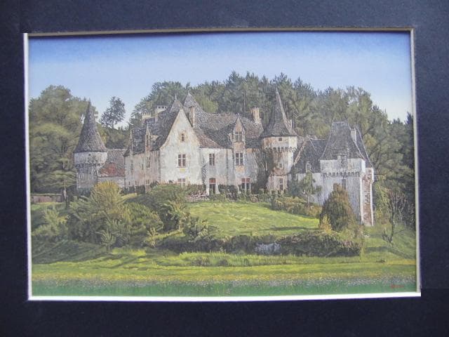 羽田裕、【LA GRAND-FILOLIE】、希少な画集画、新品高級額 額装付