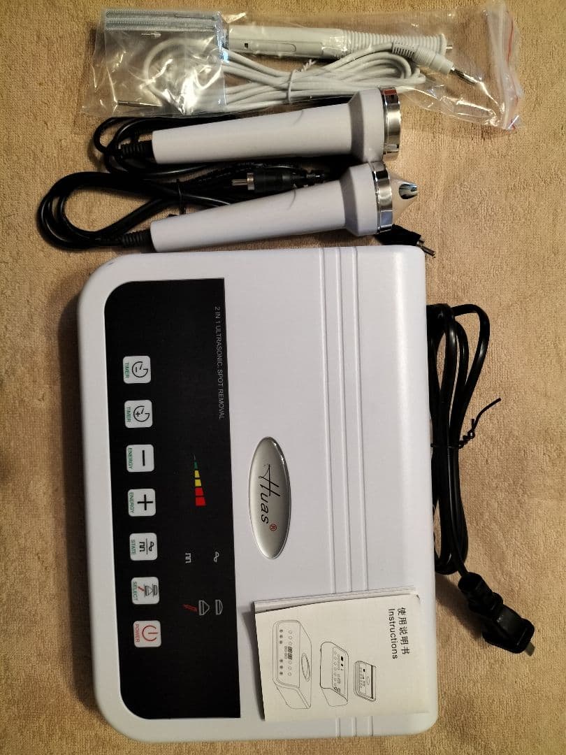 エステサロンにて使用できます。有名シミ取りマシン。