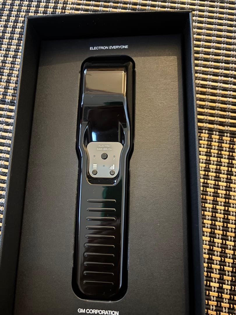 電気バリブラシ 初期 198.000円にて購入。シリアルナンバー有り