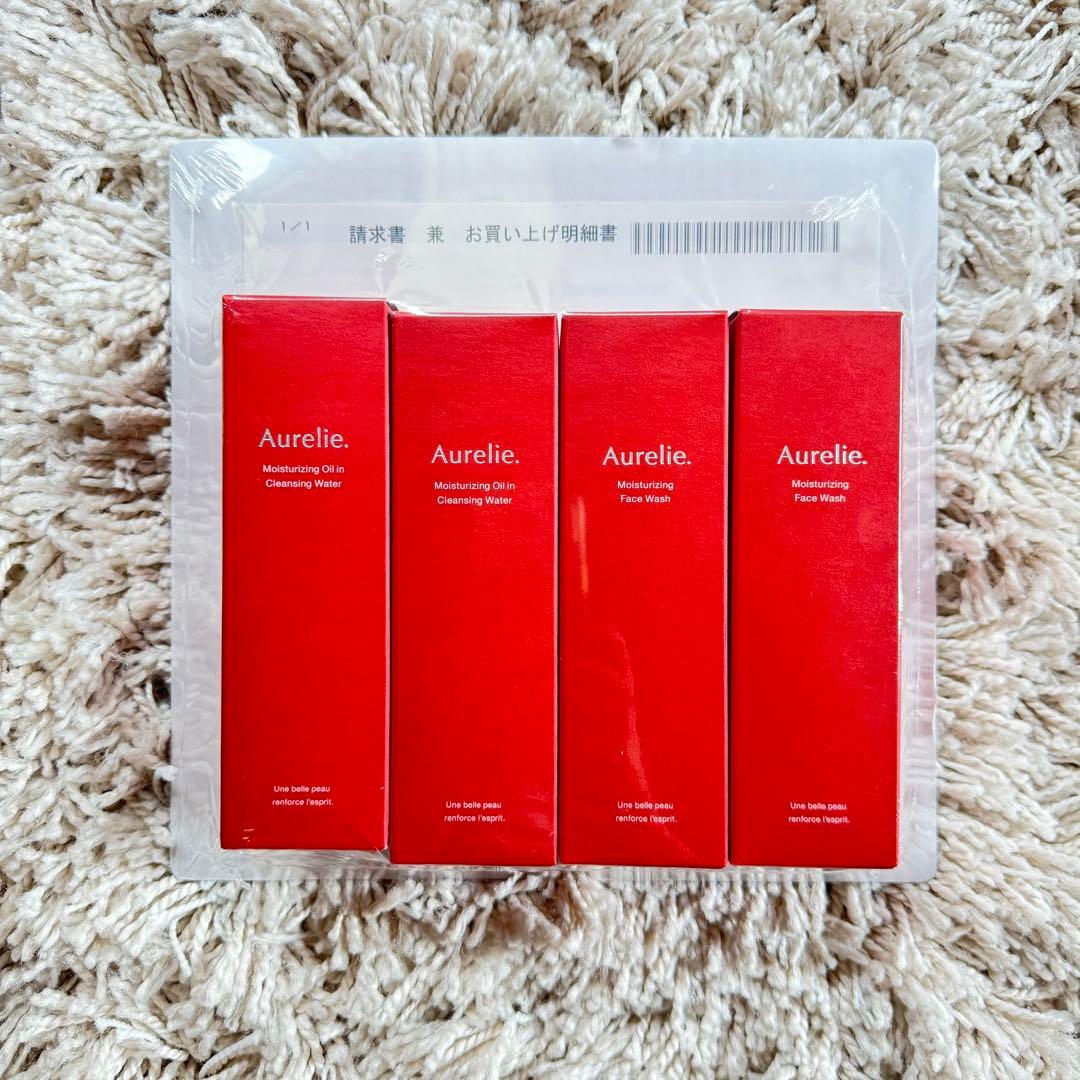 【新品未開封】Aurelie.オレリー クレンジング&洗顔4点set