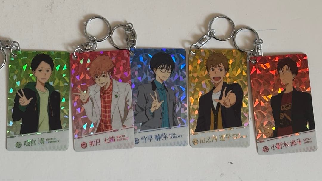 e*a様 ツルネ ラメキーホルダー