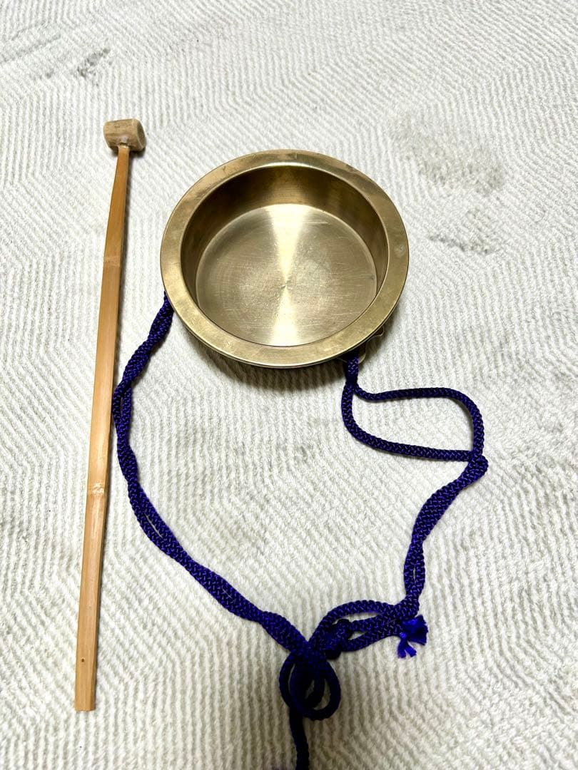 摺鉦　チャンチキ　バチ付き