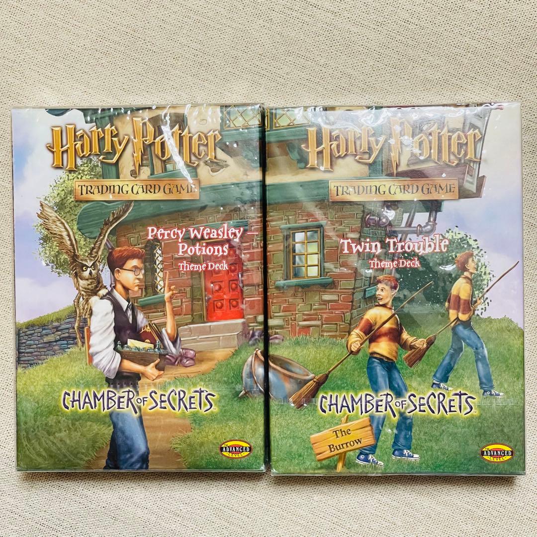 新品　ハリーポッターと秘密の部屋　トレカ　パーシーデッキ＆ツインデッキ　セット 新品 ハリーポッターと秘密の部屋 トレカ パーシーデッキ＆ツイン