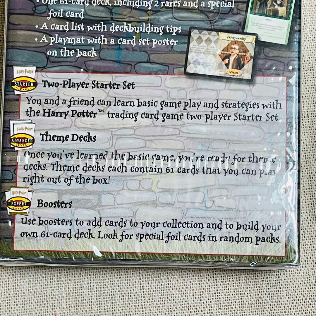 新品 ハリーポッターと秘密の部屋 トレカ パーシーデッキ＆ツイン