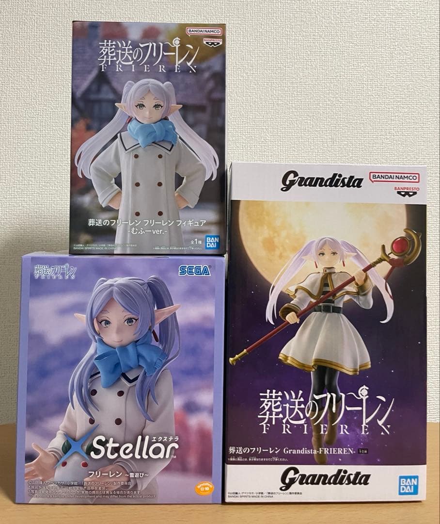 新品未開封品】葬送のフリーレン フリーレン フィギュア 3体セット