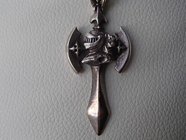 スターナイツ　クロスボール　シルバー　ネックレス セメント Chrome Hearts クロムハーツ クロスボール ネックレス 20