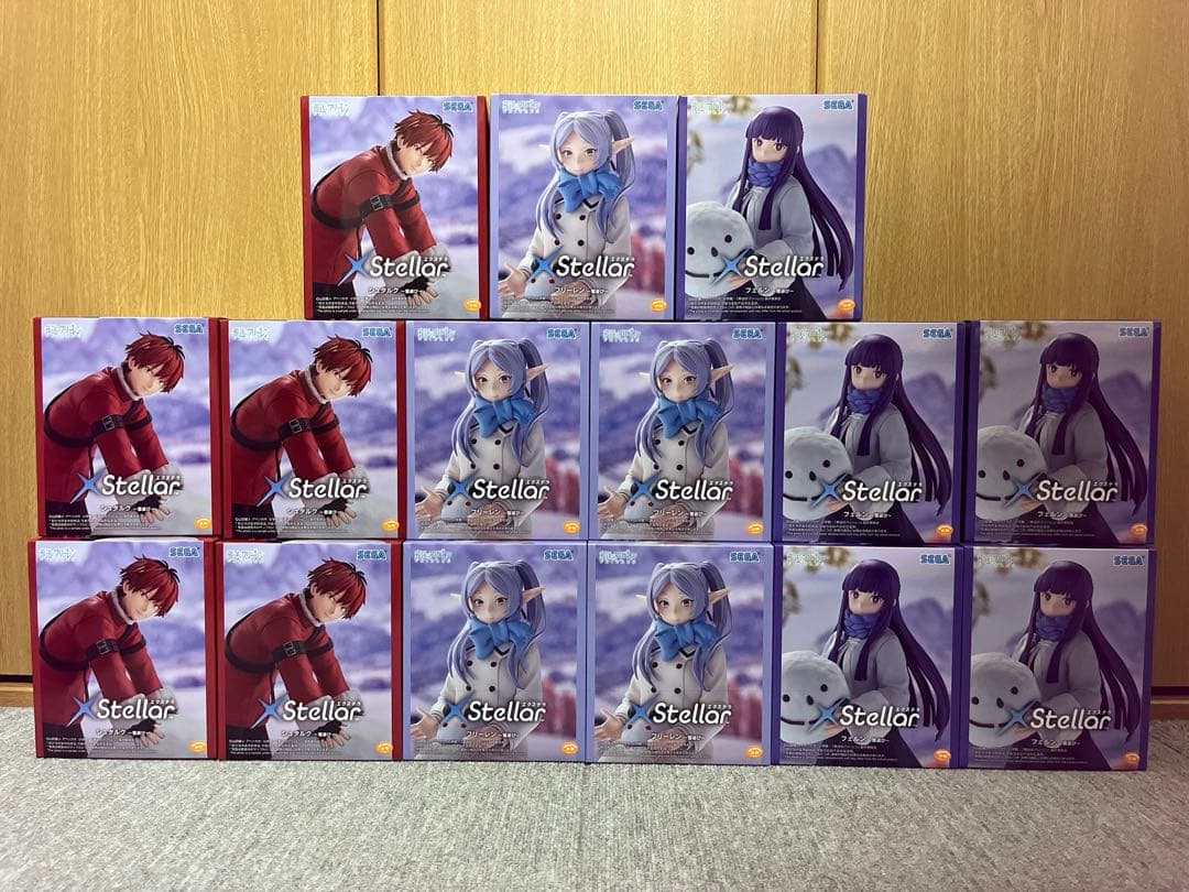 葬送のフリーレン フリーレン フェルン シュタルク 雪遊びフィギュア エクステラ
