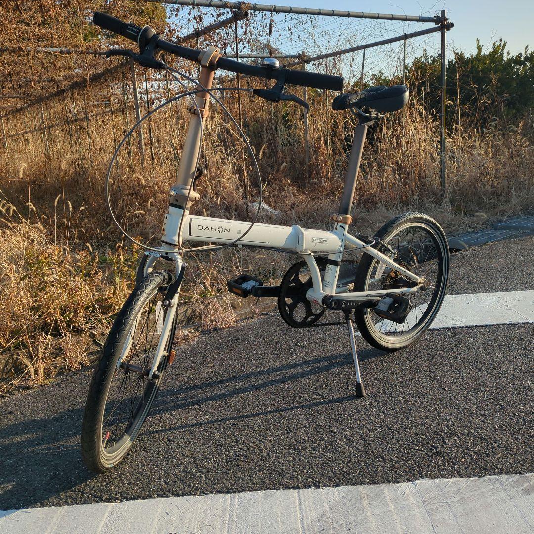 未整備 DAHON ダホン 折りたたみ自転車 ホワイト