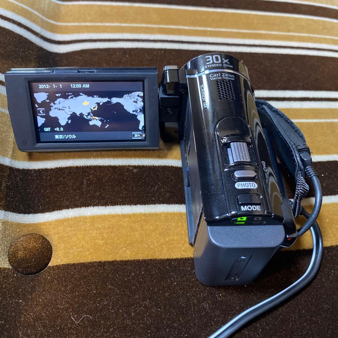 【美品】SONY HANDYCAM HDR-PJ210 ブラック　動作確認済