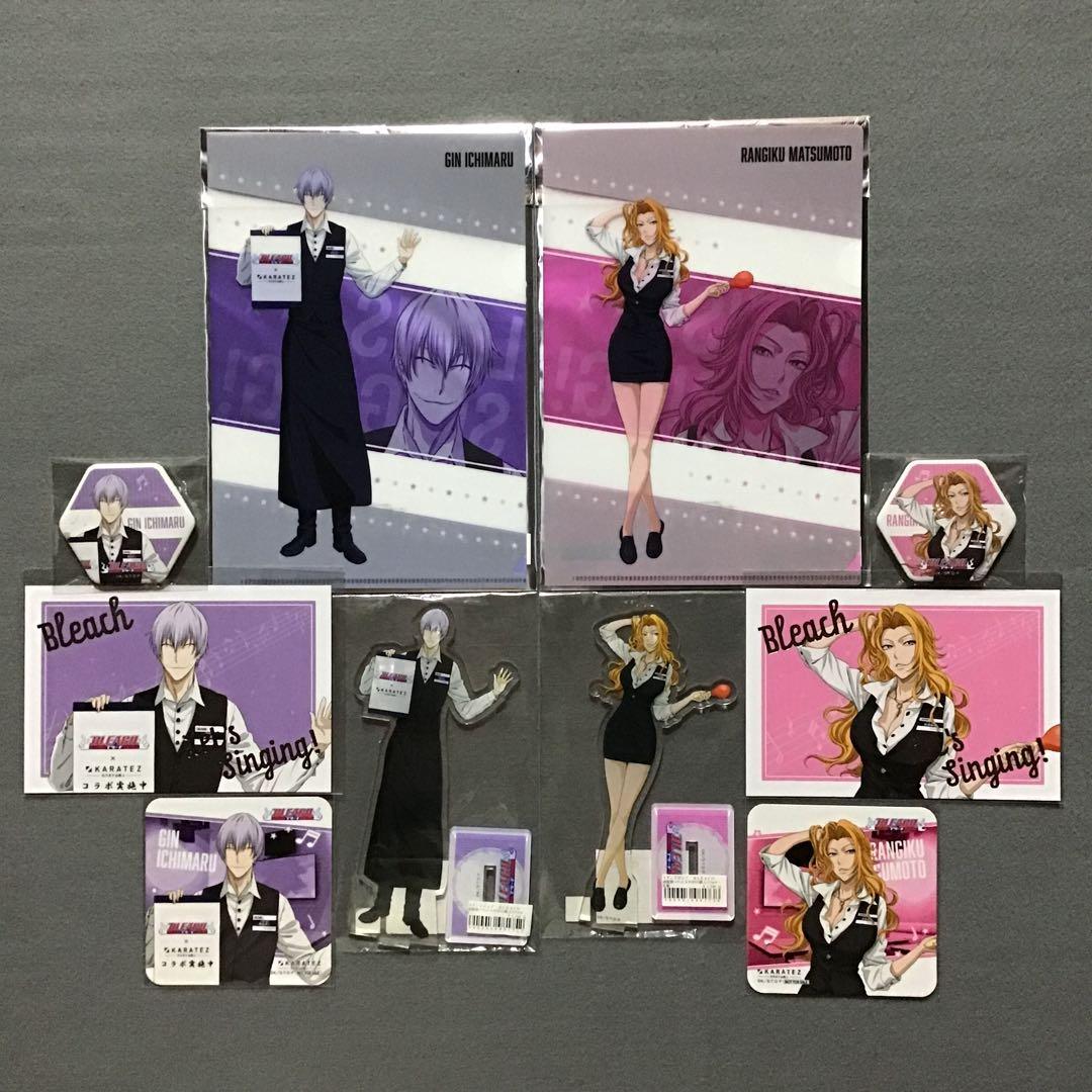 BLEACH 市丸ギン 松本乱菊 カラ鉄 グッズセット