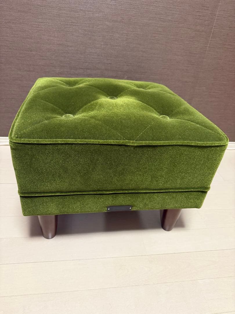 KARIMOKU60 カリモク　オットマン モケットグリーン カリモク60 / karimoku60 オットマン モケットグリーン スツール