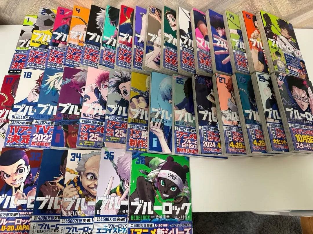 ブルーロック 全巻セット 1-36巻➕エピソード凪1〜8巻➕キャラクターブック