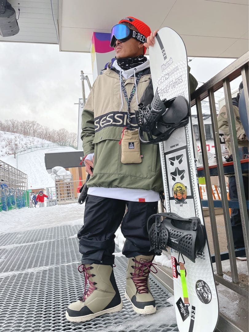 SESSION スノーボードウェアセット　使用回数1シーズン　1回のみ！　XL