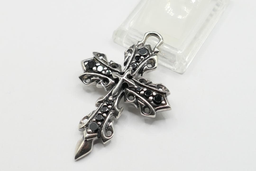 美品　the slayer　スレイヤー　メルキー　クロス　ネックレス　ブラック Yahoo!オークション -「slayer」(メンズアクセサリー) の落札相場