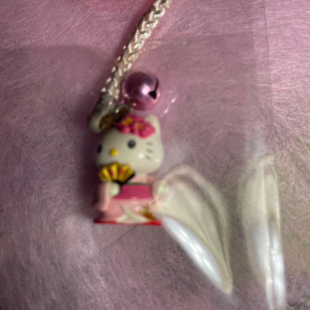 ご当地 ハローキティ 着物バージョン 根付け ストラップ 4種セット