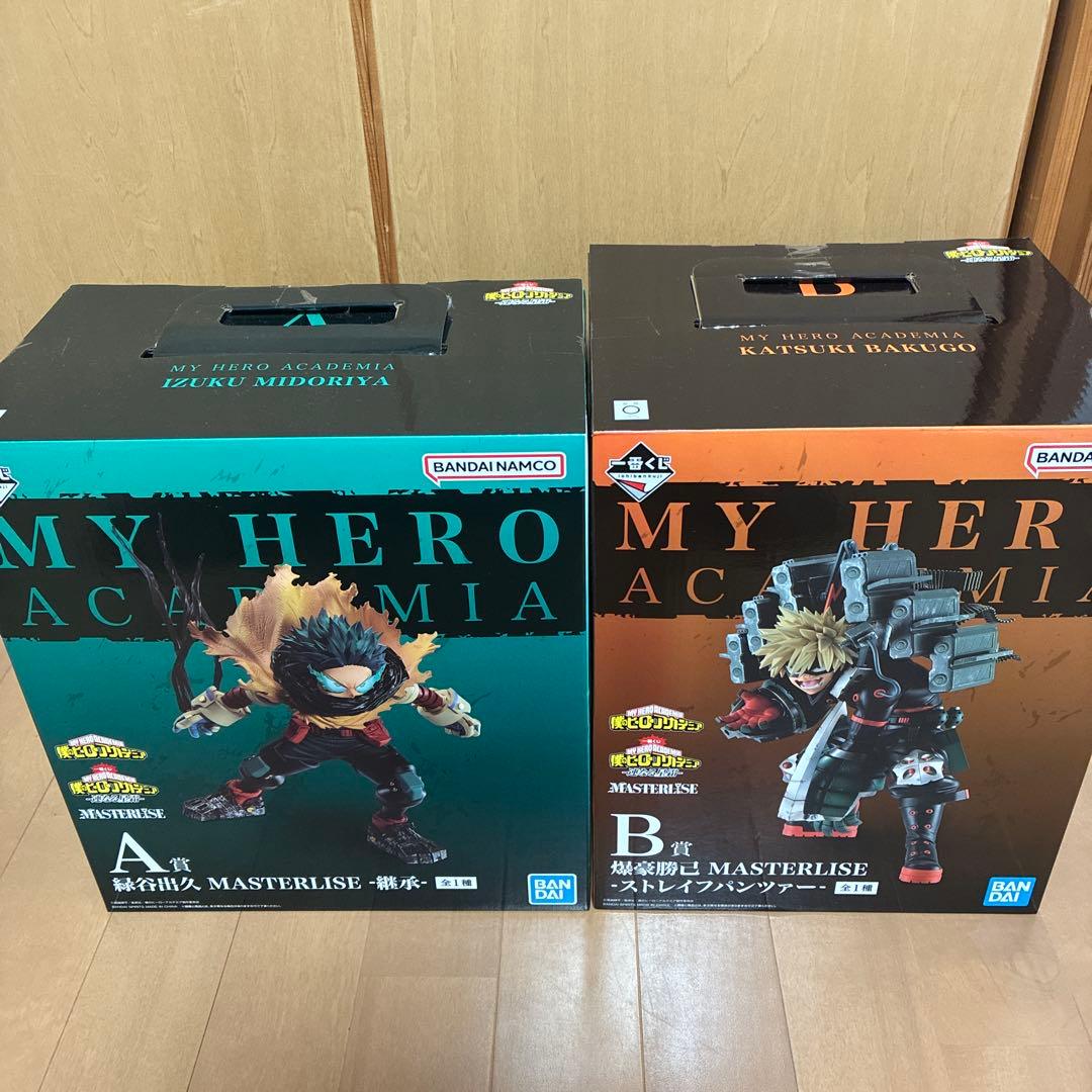 【未開封】一番くじ　僕のヒーローアカデミア-連なる星霜- A賞　B賞