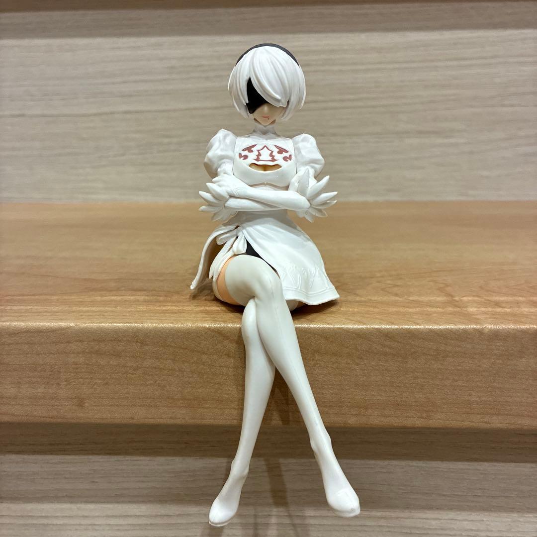 NieR:Automata Ver1.1a ちょこのせフィギュア 2B ホワイト - メルカリ