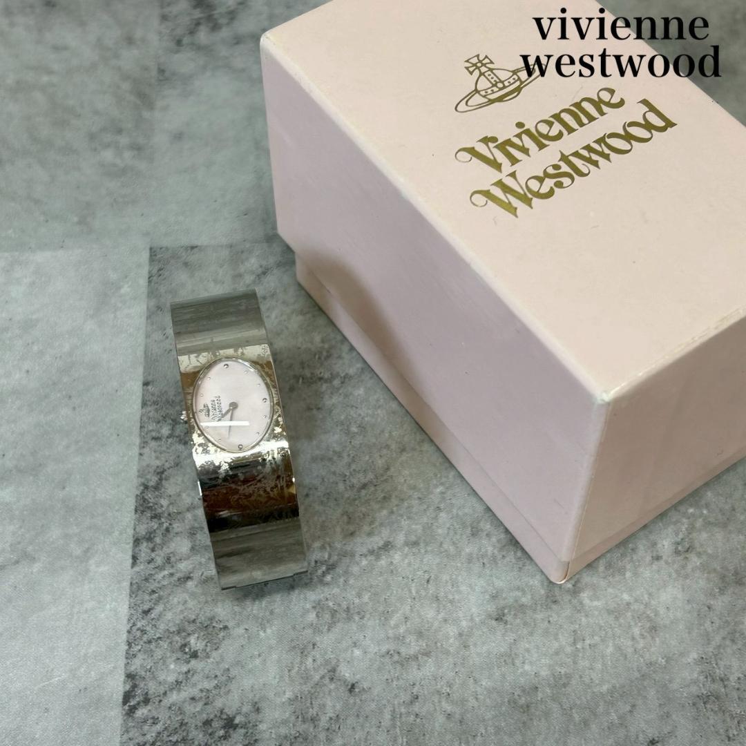 vivienne westwood トワレ柄　バングルウォッチ RG246