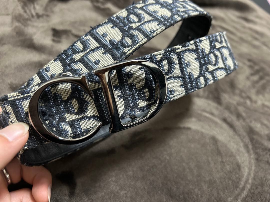 正規品 美品 Dior ベルト バックル