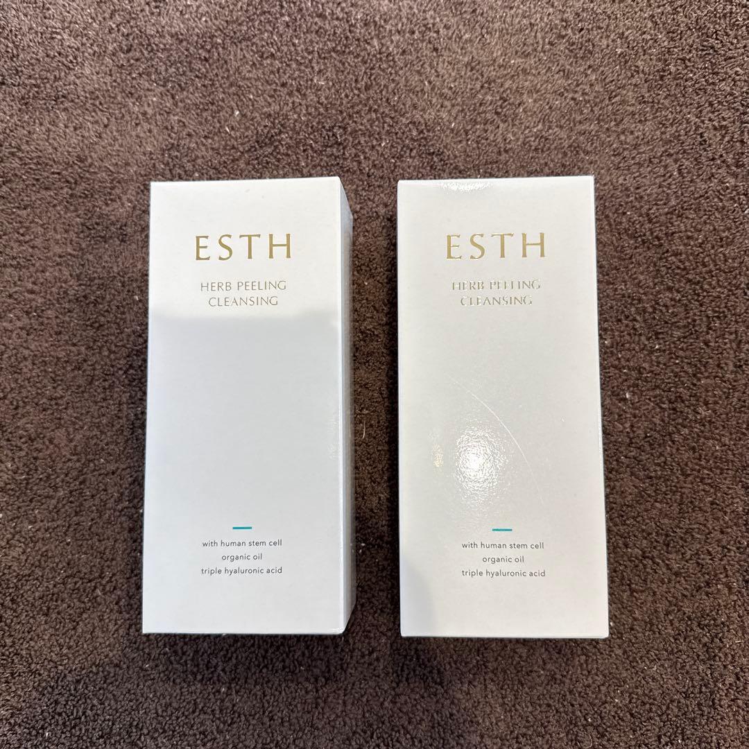 ESTH ハーブピーリングクレンジング2本セラムマスク1枚　導入美容液1本セット
