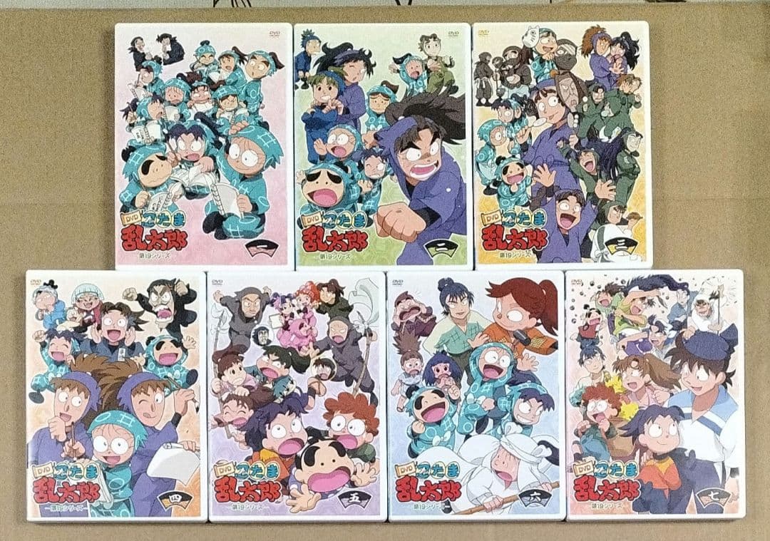 忍たま乱太郎 DVD 第19シリーズ 全7巻セット