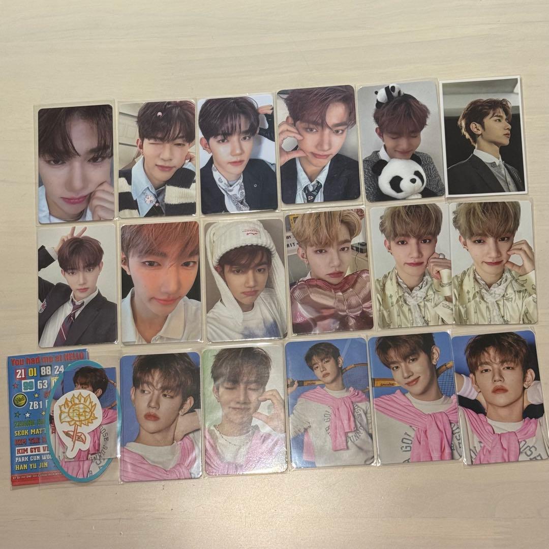 ジャンハオ zb1 ゼベワン トレカ まとめ - メルカリ