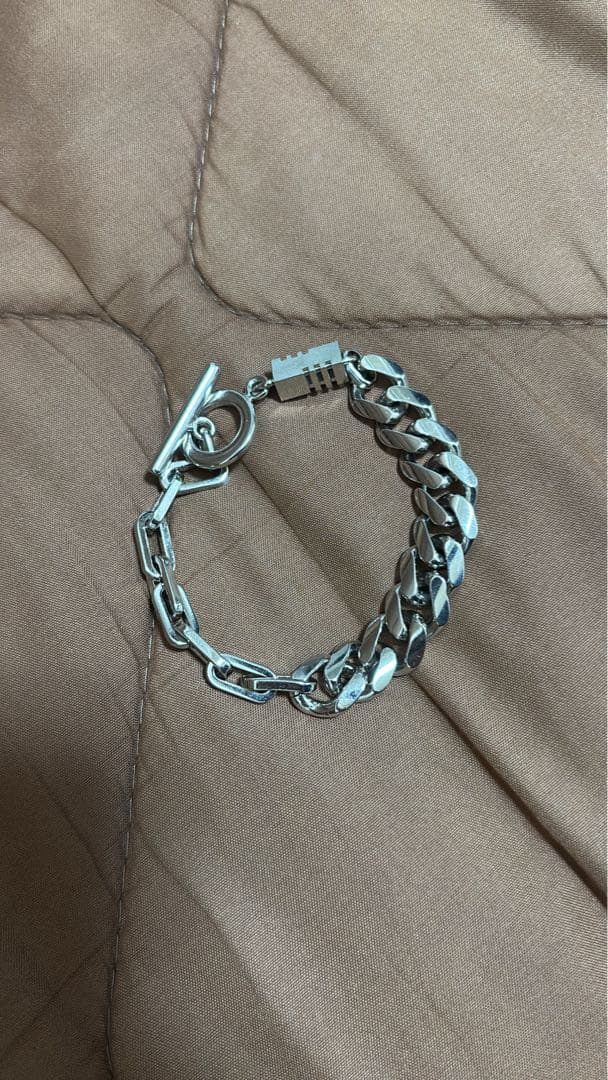 jiedaシルバーチェーンブレスレット