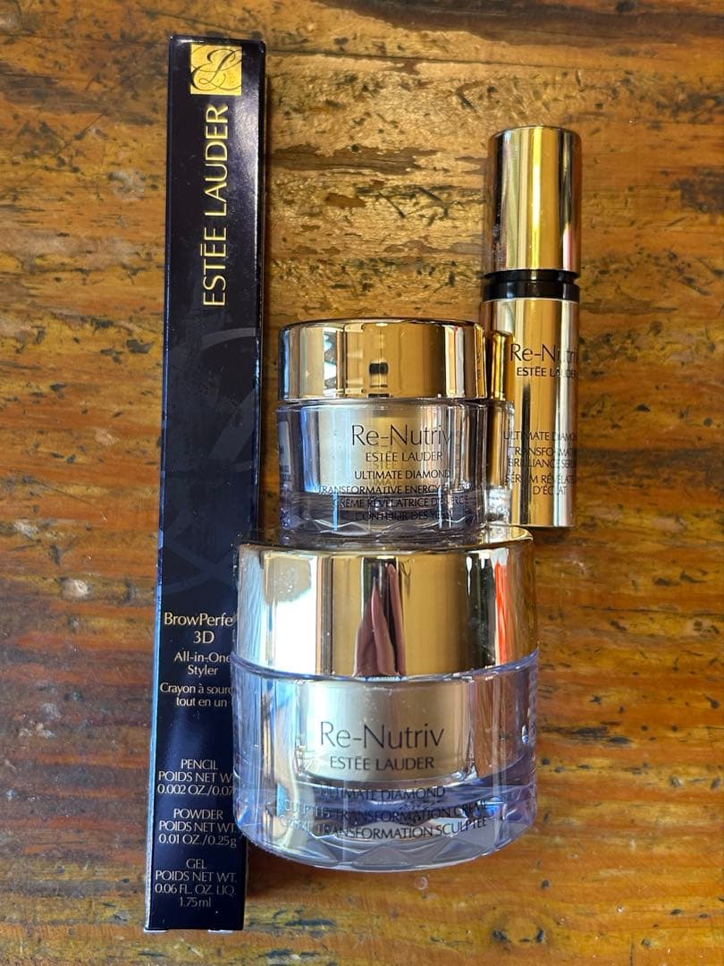 エスティーローダー　ダイヤモンドクリーム　アイ　パーフェクト　3D アイブロウ