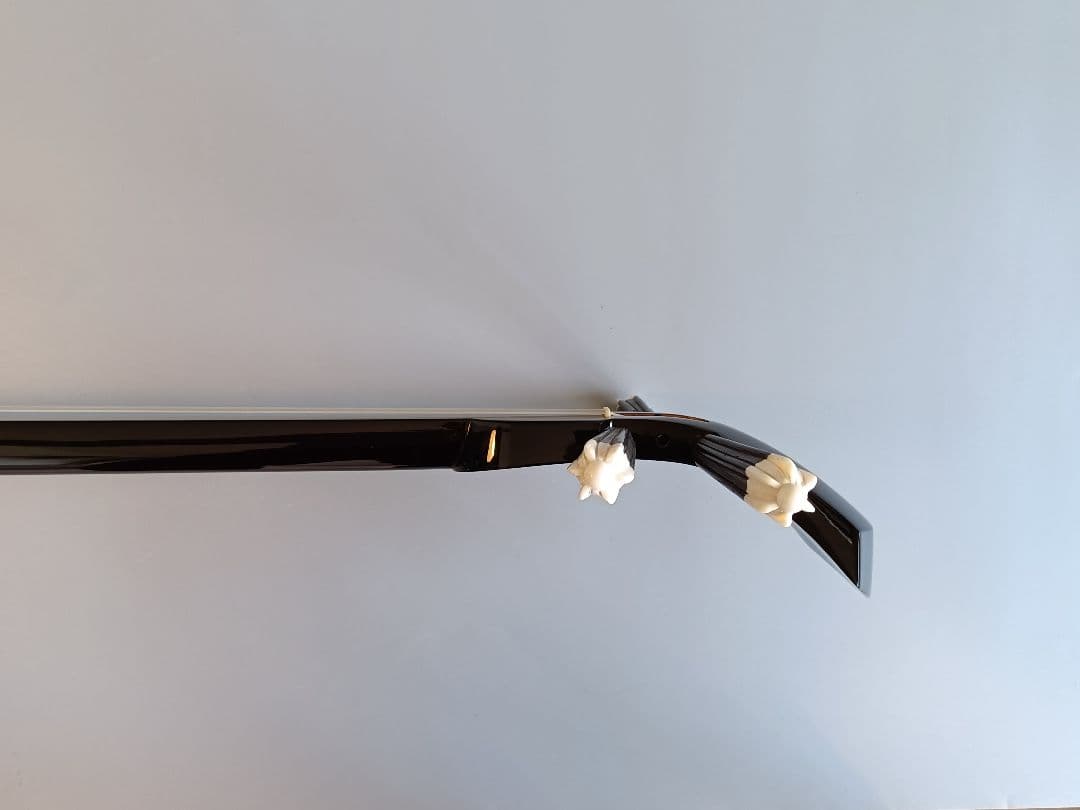 昭和の名工 佐久本盛信作 西平開鐘写し 八重山黒木ウジラミ材 本革一枚張り胴