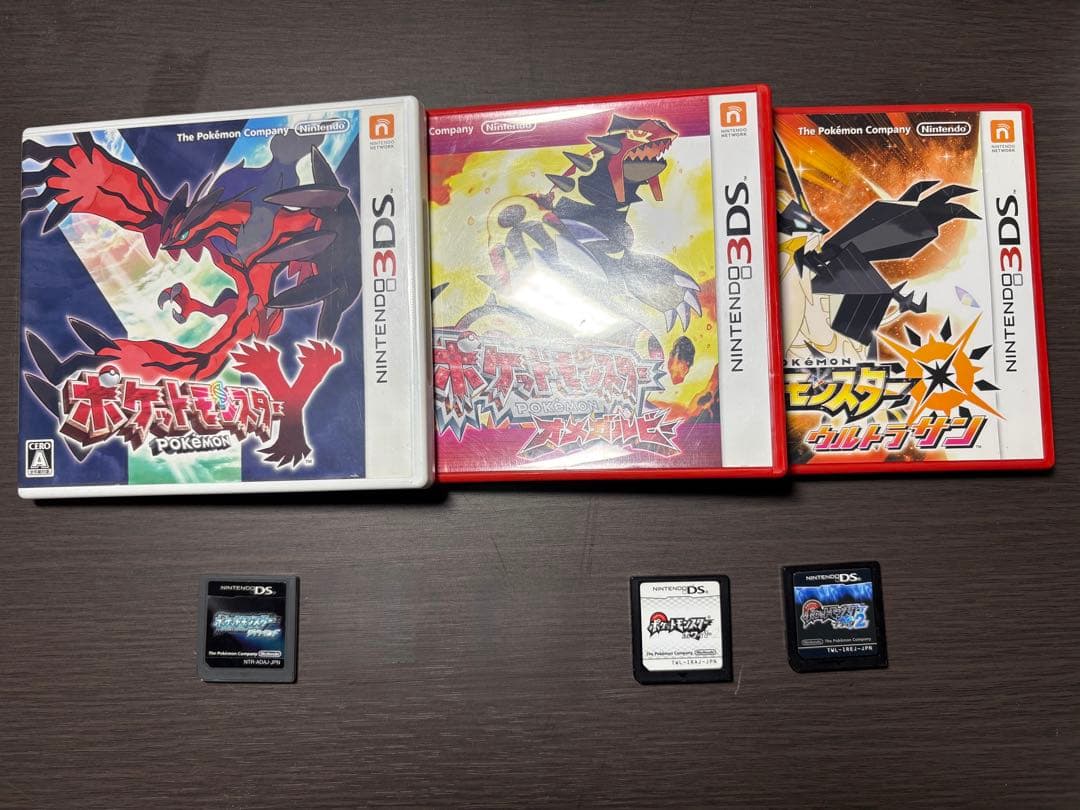 ニンテンドー3DS／DS ポケットモンスター ソフトセット（計6本）