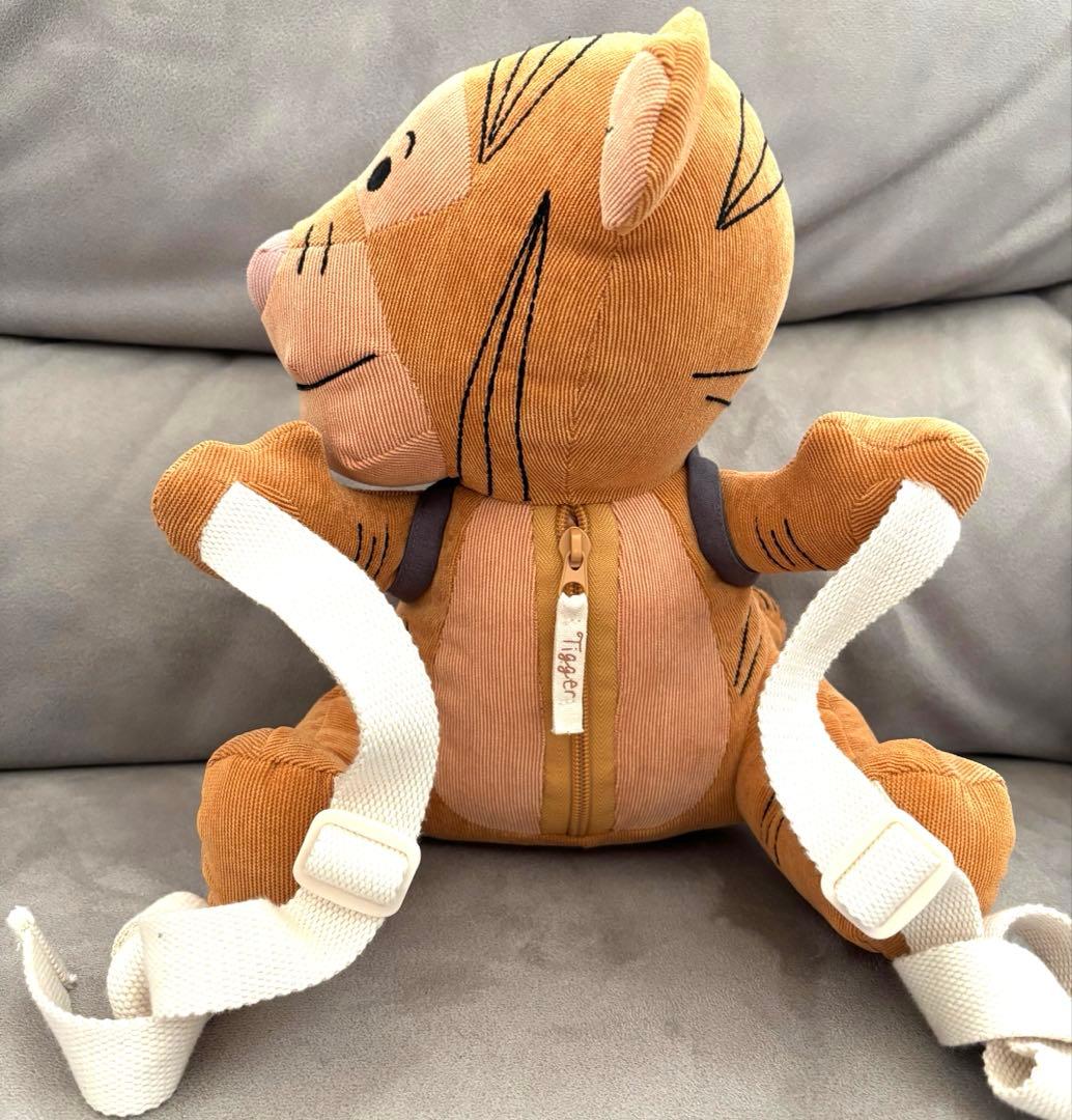 ZARAキッズ】ディズニー ティガー ぬいぐるみ リュック くすみカラー